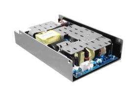 550W Medical Grade U-Channel Power Supply, 48V, w/ +5/+12V Aux, Hdr