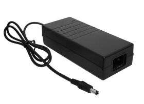 125W Medical Grade Desktop External Power Adapter, 18V, Class II, C18, 2.5mm Coax