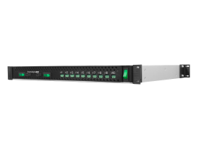 Power Supply, 1100W Dual 12/12VDC 12 Output 1U 19" Rack Mount