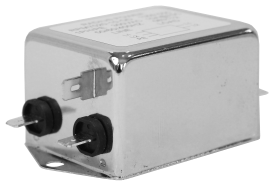 MIL/COTS Compact AC Single Phase EMI Power Line Filter